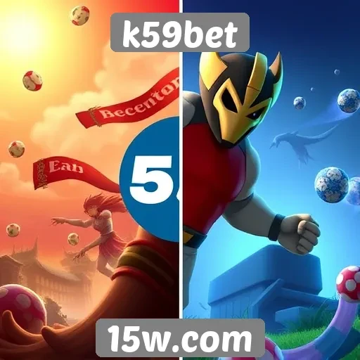 Comparativo entre jogos populares no k59bet